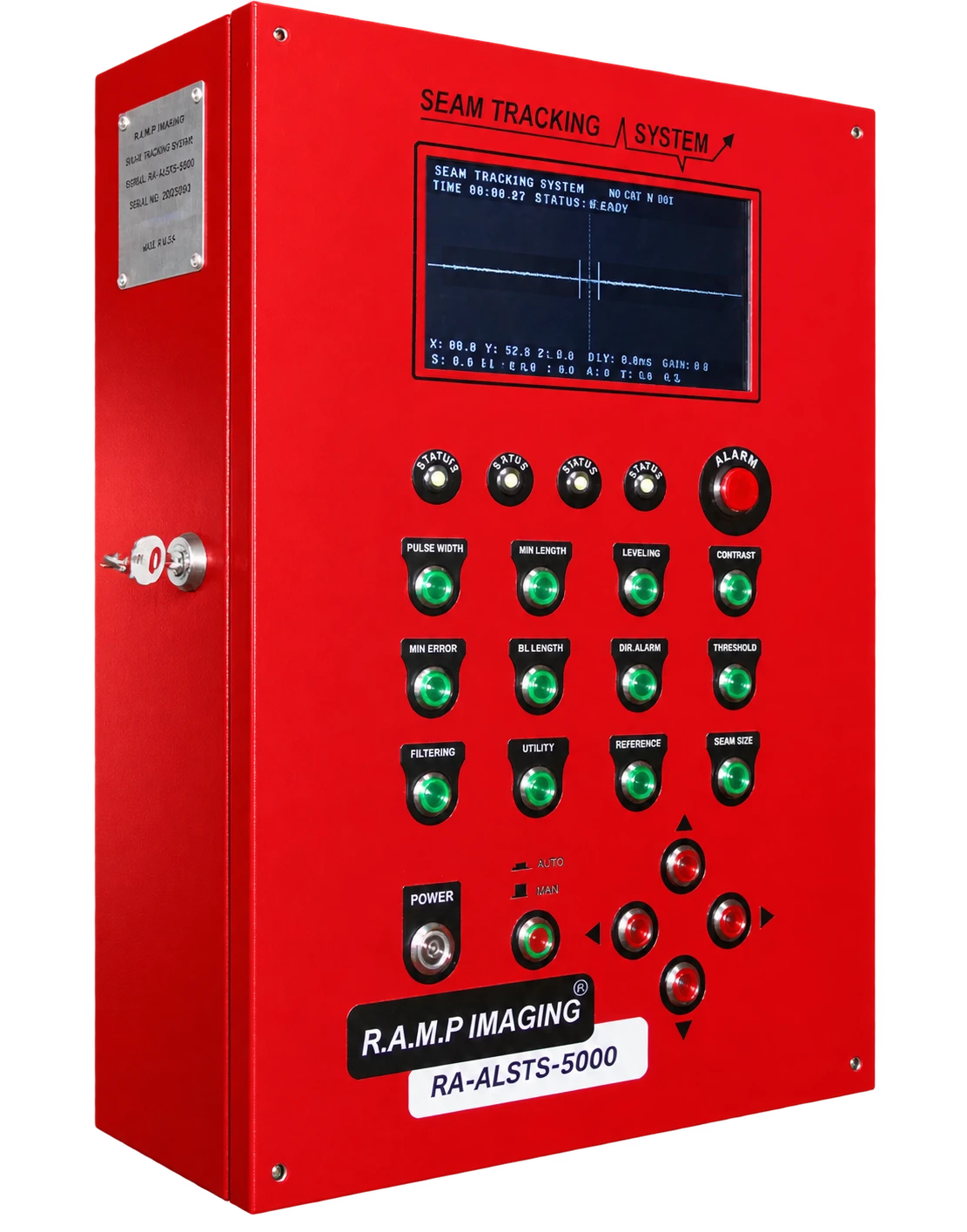 RA-ALSTS-5000 weld seam tracking system, made in Iran by RasaAndishan RA-ALSTS-5000 weld seam tracking system, made in Iran by RasaAndishan