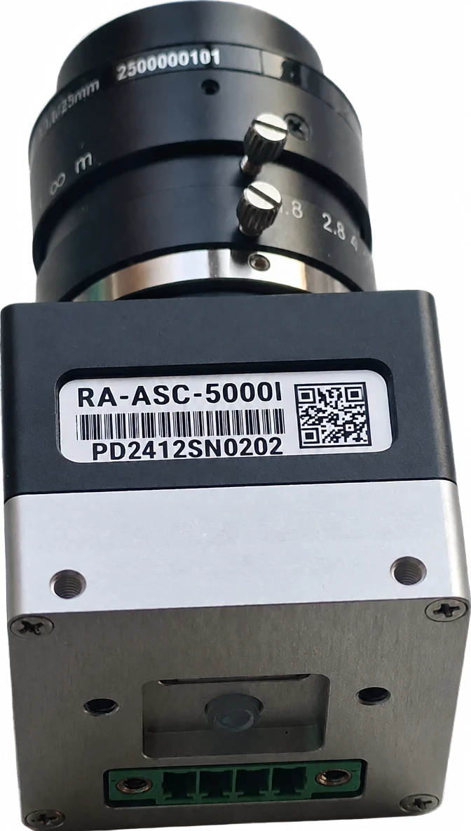 RA-ASC-5000I 5-megapixel colour industrial area scan camera, made in Iran by RasaAndishan